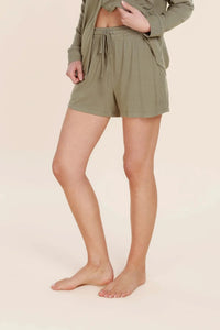 GINGERLILLY ADELAIDE RIBBED SHORTS SLEEPWEAR Gingerlilly 