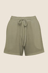 GINGERLILLY ADELAIDE RIBBED SHORTS SLEEPWEAR Gingerlilly 