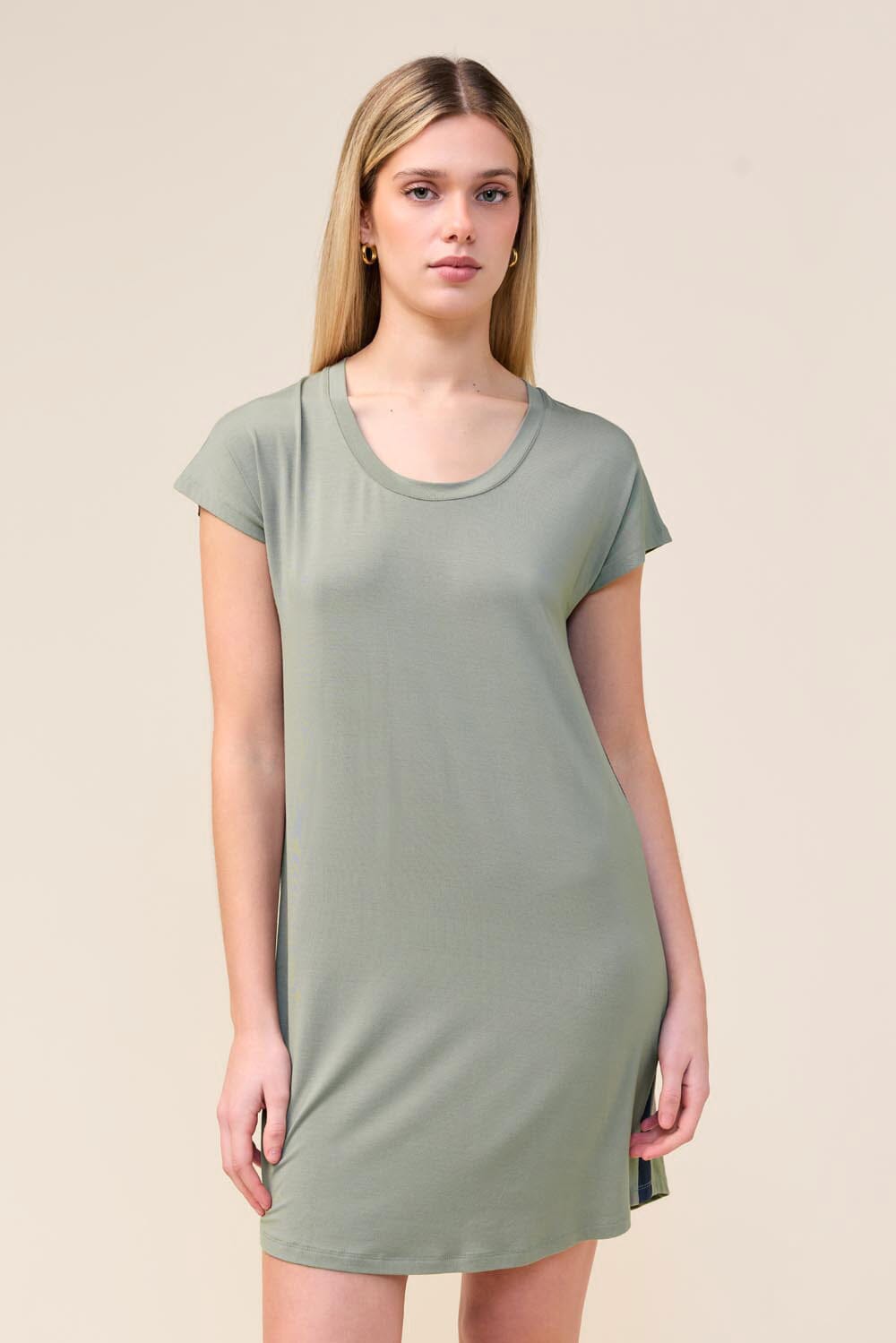 Gingerlilly Ashley Bamboo Sleep Tee Sleepwear Gingerlilly 