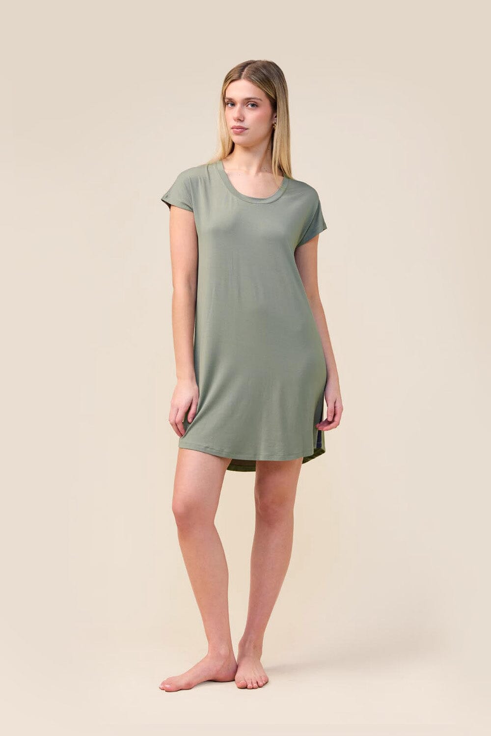 Gingerlilly Ashley Bamboo Sleep Tee Sleepwear Gingerlilly 