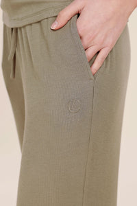 Gingerlilly Athens Ribbed Long Pants Sleepwear Gingerlilly 