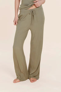 Gingerlilly Athens Ribbed Long Pants Sleepwear Gingerlilly 
