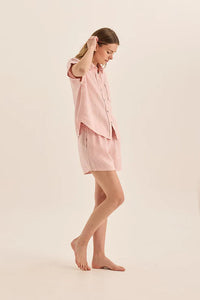 GINGERLILLY CHARLOTTE LINEN PJ SET SLEEPWEAR Gingerlilly 