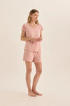 GINGERLILLY DAHLIA BAMBOO SHORT SET SLEEPWEAR Gingerlilly 