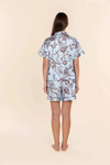 GINGERLILLY DOMENCIA COTTON SATEEN SHORT SET SLEEPWEAR Gingerlilly 