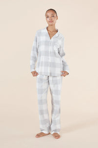 Gingerlilly Emery Buffalo Check Cotton PJ set Sleepwear Gingerlilly 