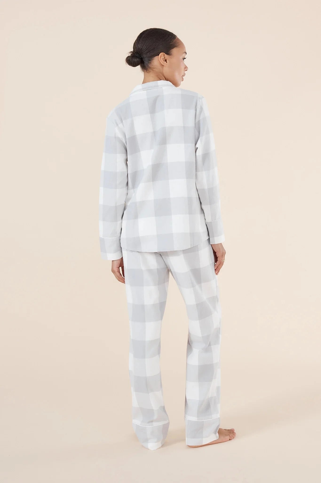 Gingerlilly Emery Buffalo Check Cotton PJ set Sleepwear Gingerlilly 