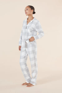 Gingerlilly Emery Buffalo Check Cotton PJ set Sleepwear Gingerlilly 