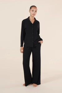 GINGERLILLY EMILIA RIBBED LOUNGE PJ SLEEPWEAR Gingerlilly 