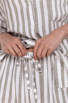 GINGERLILLY EVIE STRIPE LINEN SHORT SET SLEEPWEAR Gingerlilly 