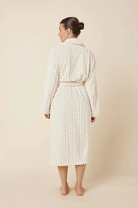 Gingerlilly Gabriella Plush Long Robe Sleepwear Gingerlilly 