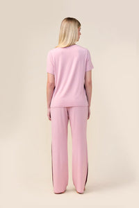 Gingerlilly Inez Bamboo Pant with Stripe Sleepwear Gingerlilly 