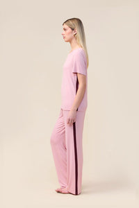 Gingerlilly Inez Bamboo Pant with Stripe Sleepwear Gingerlilly 
