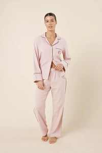 Gingerlilly Isabella Brushed Cotton PJ Set Sleepwear Gingerlilly 