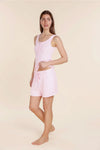 GINGERLILLY LIBERTY RIBBED SINGLET HENLEY TOP SLEEPWEAR Gingerlilly 