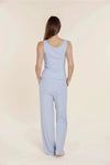GINGERLILLY LIBERTY RIBBED SINGLET HENLEY TOP SLEEPWEAR Gingerlilly 