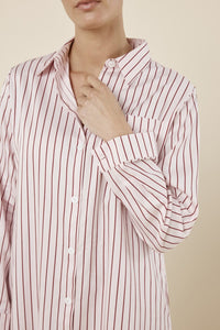 Gingerlilly Lolita Stripe Night Shirt Sleepwear Gingerlilly 