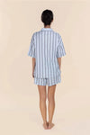 GINGERLILLY SASHA STRIPED BOYFIEND SHORT PJ SLEEPWEAR Gingerlilly 