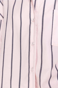 GINGERLILLY SASHA STRIPED BOYFIEND SHORT PJ SLEEPWEAR Gingerlilly 