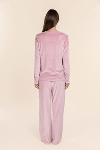 Gingerlilly Thea Velour Lounge Set Sleepwear Gingerlilly 