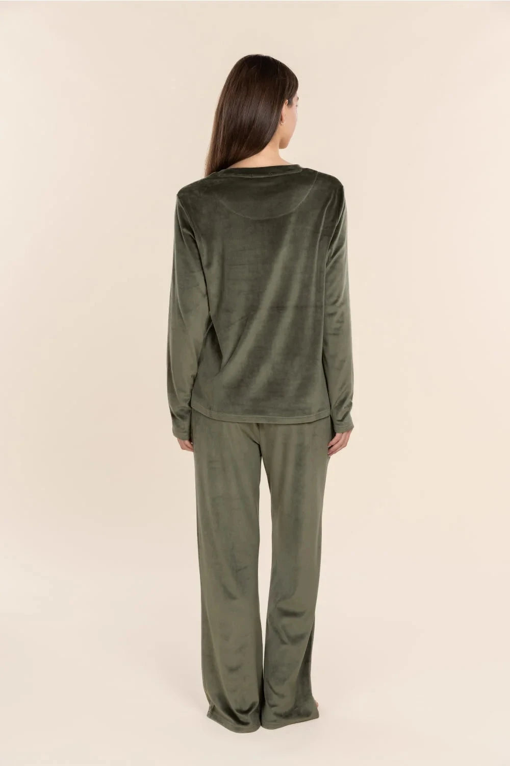 Gingerlilly Thea Velour Lounge Set Sleepwear Gingerlilly 