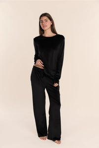 Gingerlilly Thea Velour Lounge Set Sleepwear Gingerlilly 
