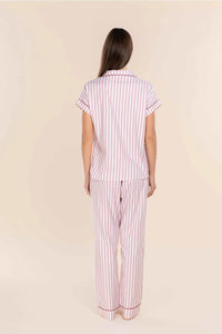 GINGERLILLY WINONA COTTON LONG PJ SET SLEEPWEAR Gingerlilly 
