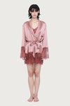 GINIA SILK LACE ROBE SILKS Ginia 