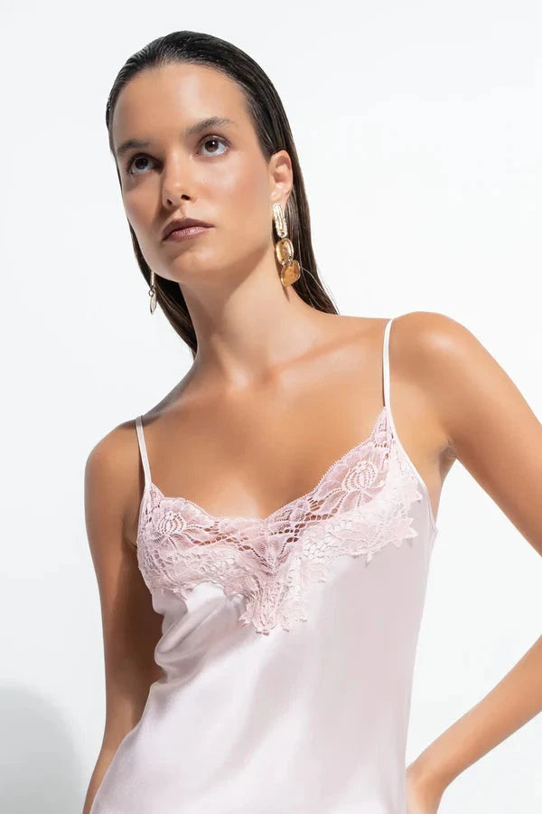 Ginia Silk Lace Slip Silks Ginia 