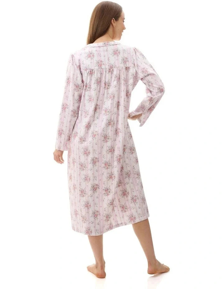 Givoni Beth Mid Length Cotton Nightie Sleepwear Givoni 