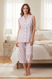 Givoni Genoa Sleeveless Capri Pyjama Sleepwear Givoni 