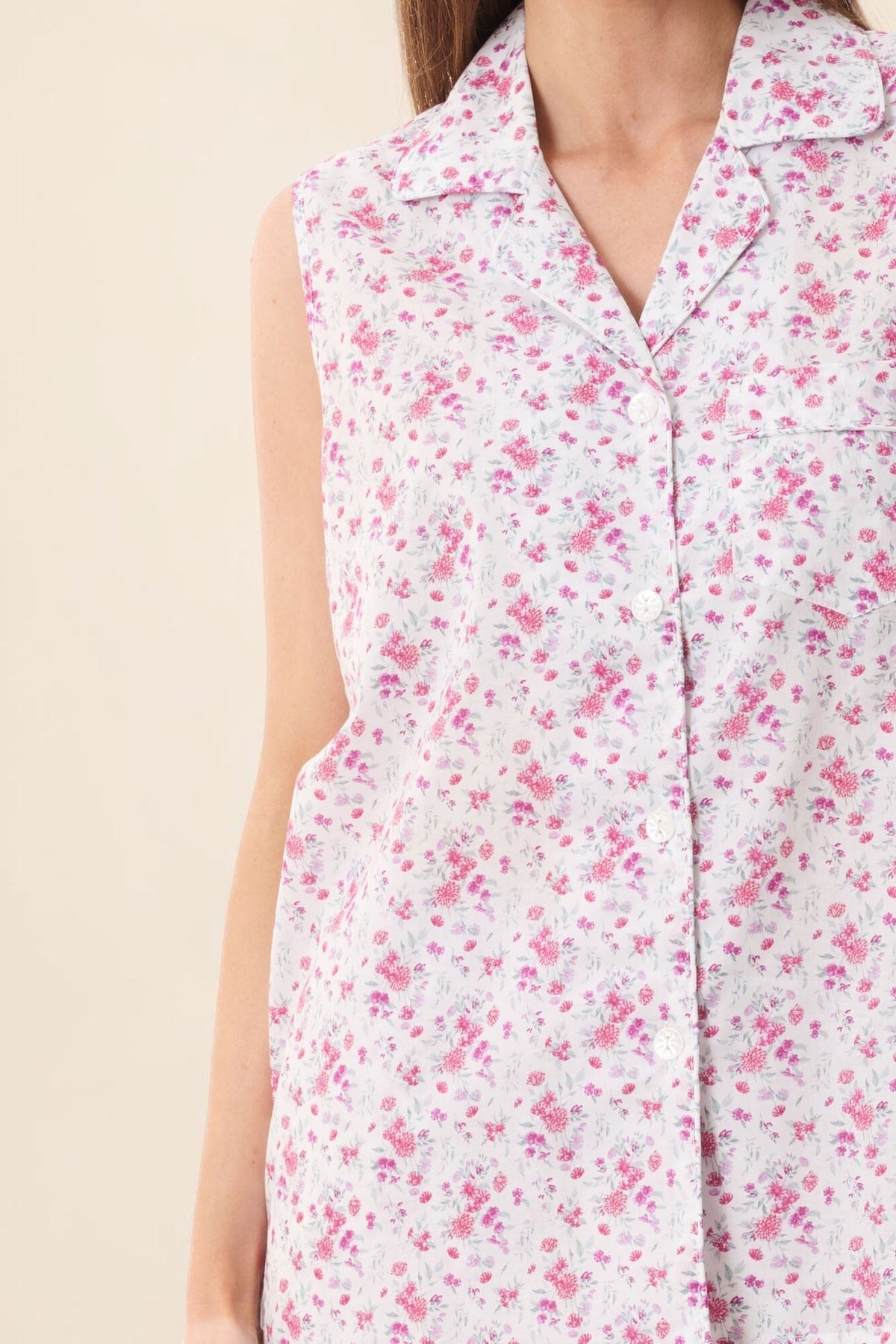 Givoni Genoa Sleeveless Capri Pyjama Sleepwear Givoni 