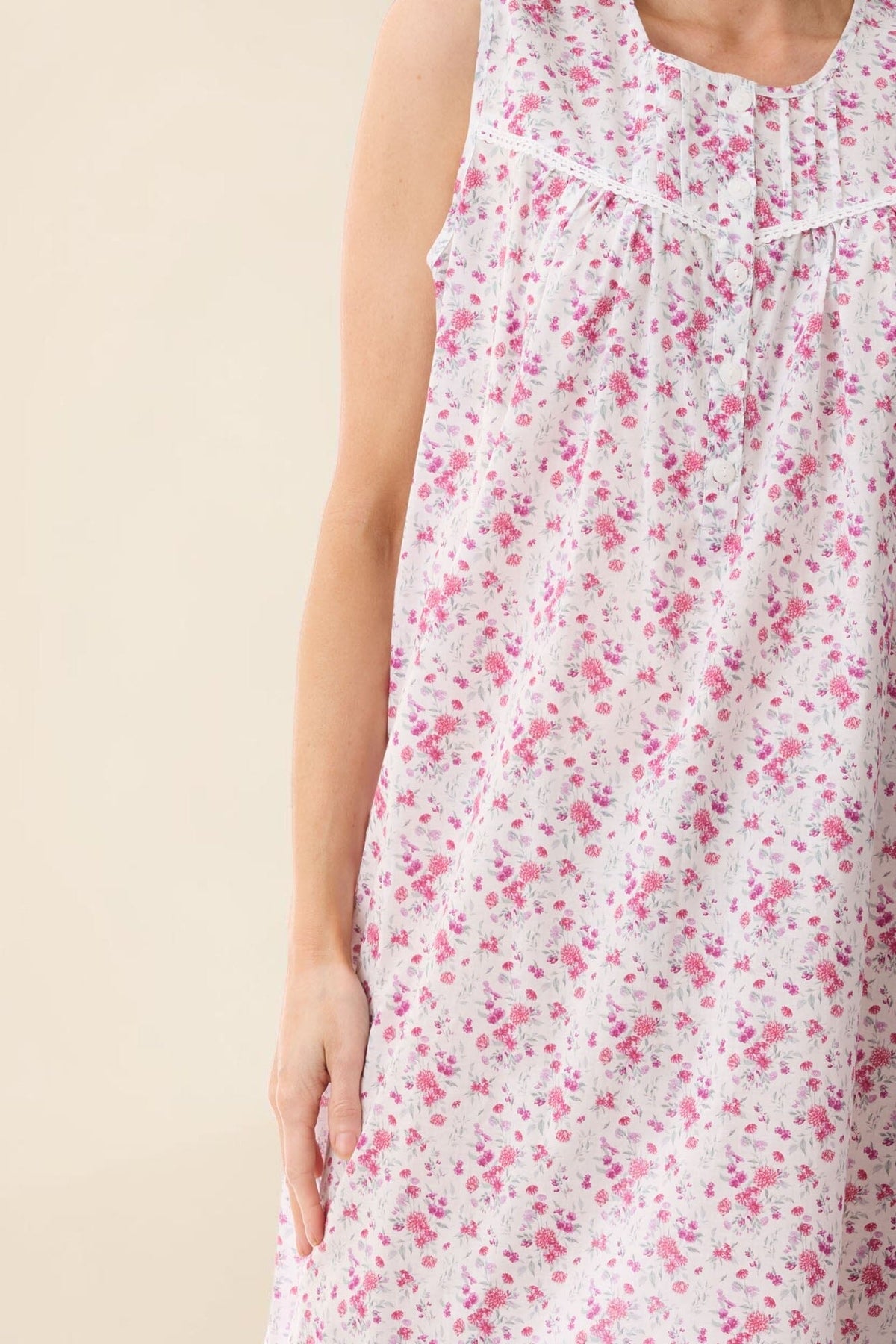 Givoni Genoa Sleeveless Short Nightie Sleepwear Givoni 