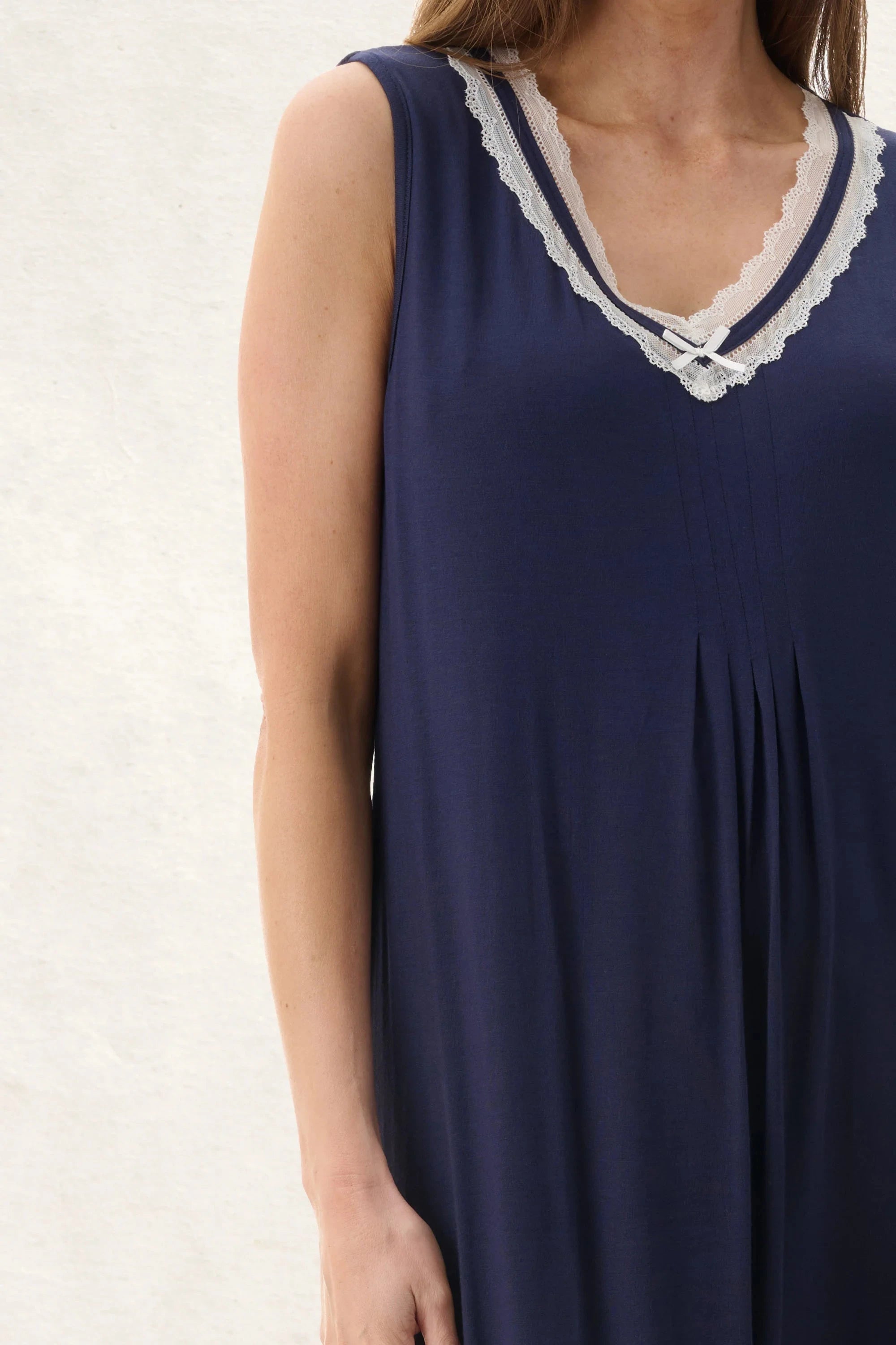 Givoni Sleeveless Short Nightie with Inner Bra Sleepwear Givoni 