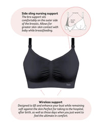Hot Milk My Necessity 2.0 FlexFit Nursing Bra - Wirefree Bras Hot Milk 