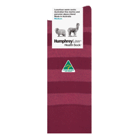 Humphrey Law Fine Merino and Peruvian Alpaca Blend Stripe Socks