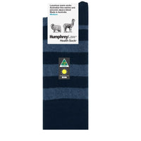 Humphrey Law Fine Merino and Peruvian Alpaca Blend Stripe Socks