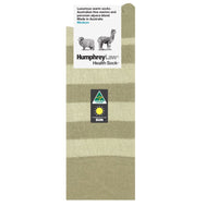 Humphrey Law Fine Merino and Peruvian Alpaca Blend Stripe Socks