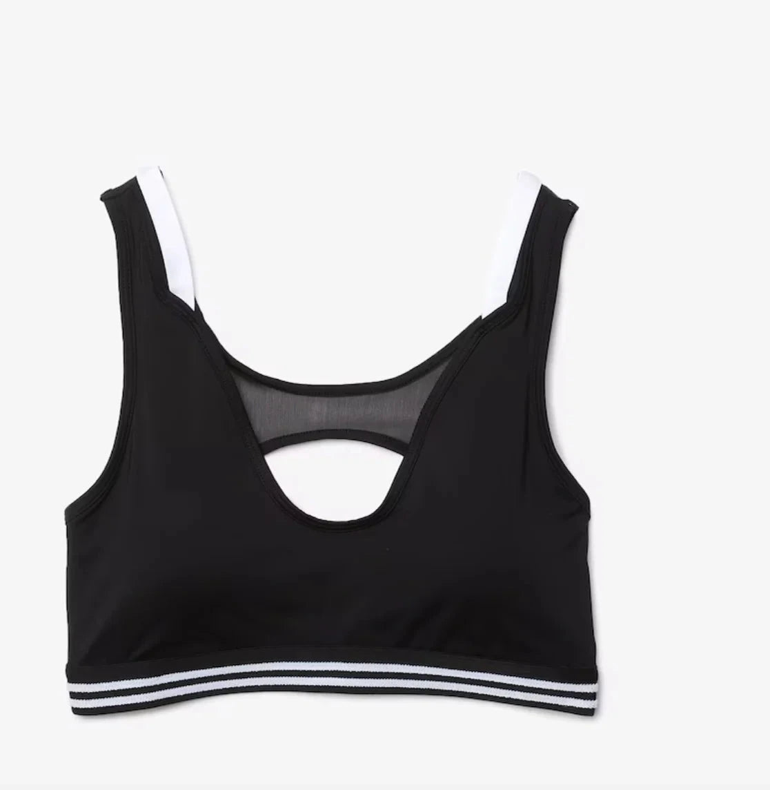 Lacoste Contrast Accents Sports Bra Bras Lacoste 