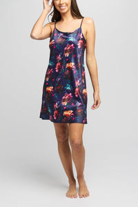 MORNING HONEY SATIN CHEMISE SLEEPWEAR Morning Honey 