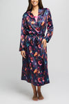 MORNING HONEY SATIN ROBE SLEEPWEAR Morning Honey 