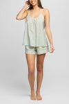 MORNING HONEY VOILE CAMISOLE W GATHER SLEEPWEAR Morning Honey 