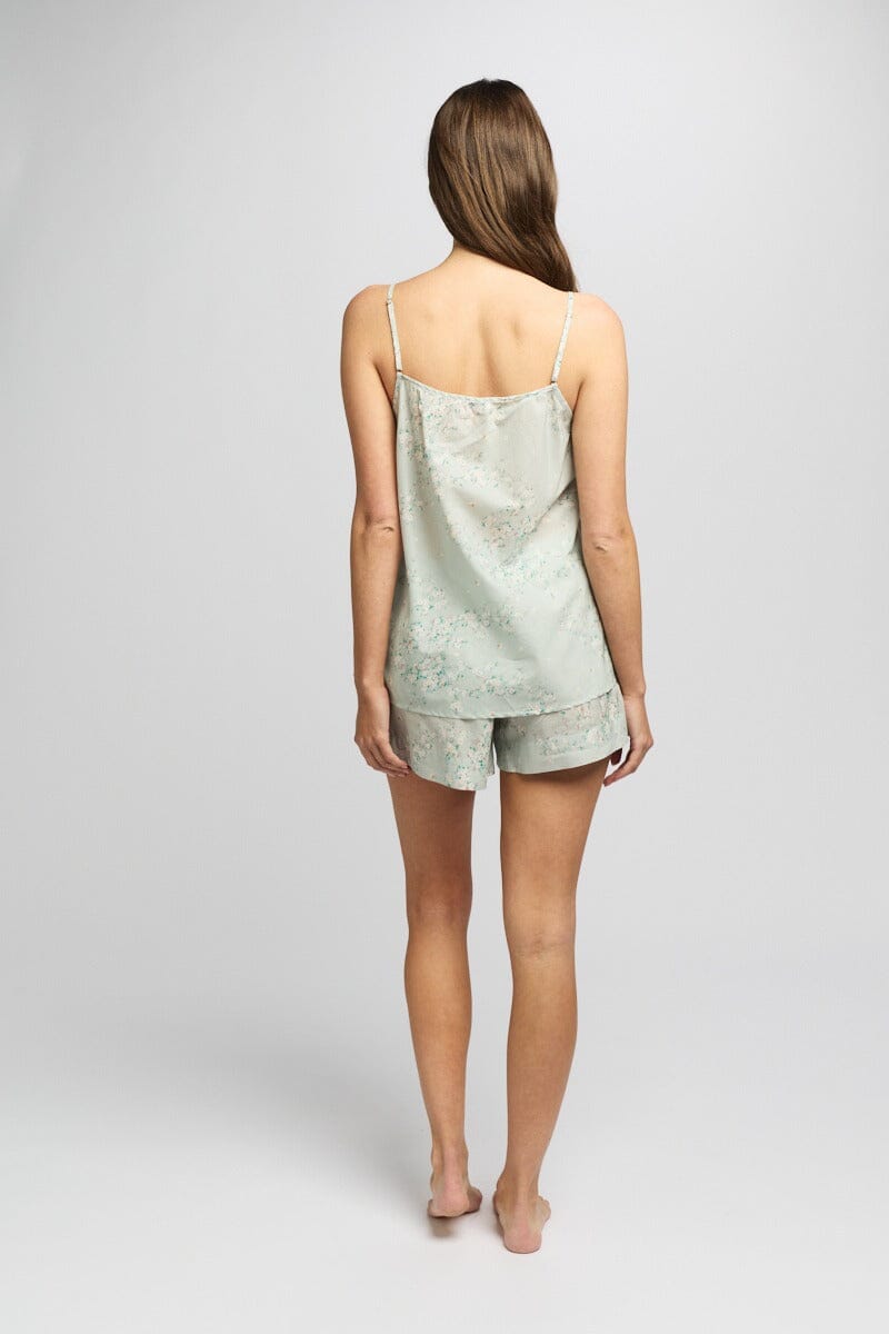 MORNING HONEY VOILE CAMISOLE W GATHER SLEEPWEAR Morning Honey 