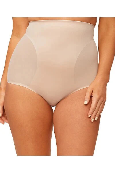 Nancy Ganz Solid and Sheer High Waisted Brief Shapewear Nancy Ganz 