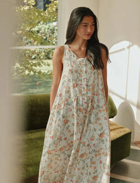 Papinelle Amber Panel Front Maxi Nightie Sleepwear Papinelle 