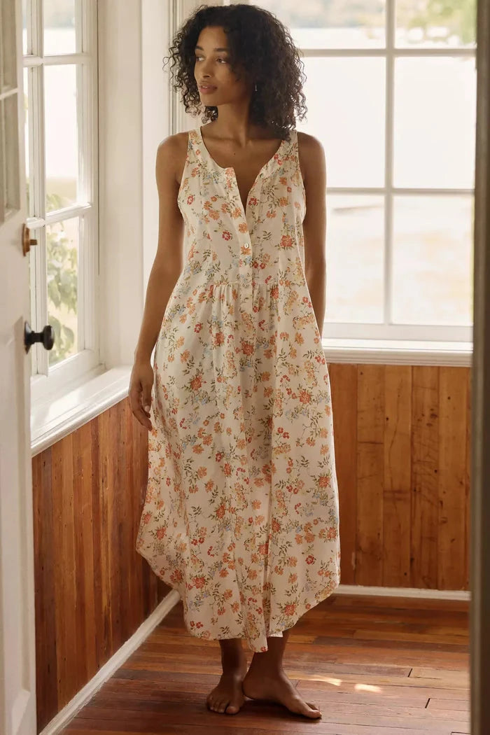 Papinelle Amber Panel Front Maxi Nightie Sleepwear Papinelle 