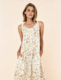 Papinelle Amber Panel Front Maxi Nightie Sleepwear Papinelle 
