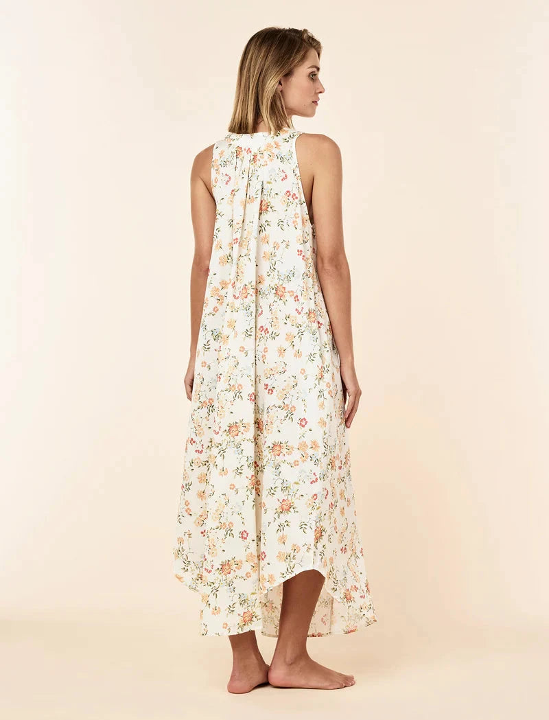 Papinelle Amber Panel Front Maxi Nightie Sleepwear Papinelle 