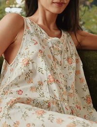 Papinelle Amber Panel Front Maxi Nightie Sleepwear Papinelle 
