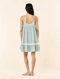 Papinelle Anais Lace Insert Mini Nightie Sleepwear Papinelle 